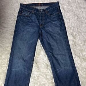 EUC Women’s 7 for All Mankind Straight Leg Jeans size 30